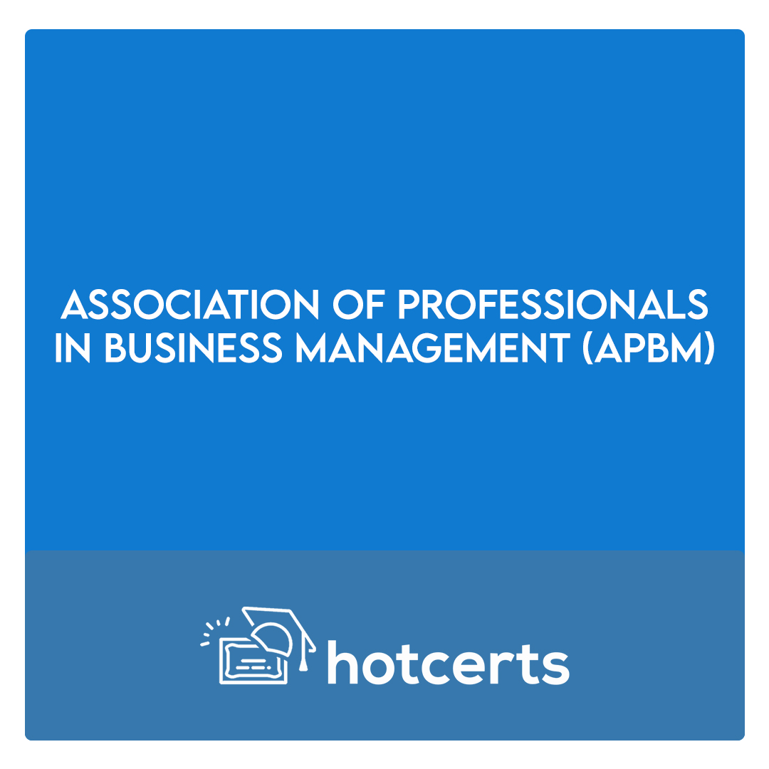 Association of Professionals in Business Management (APBM)