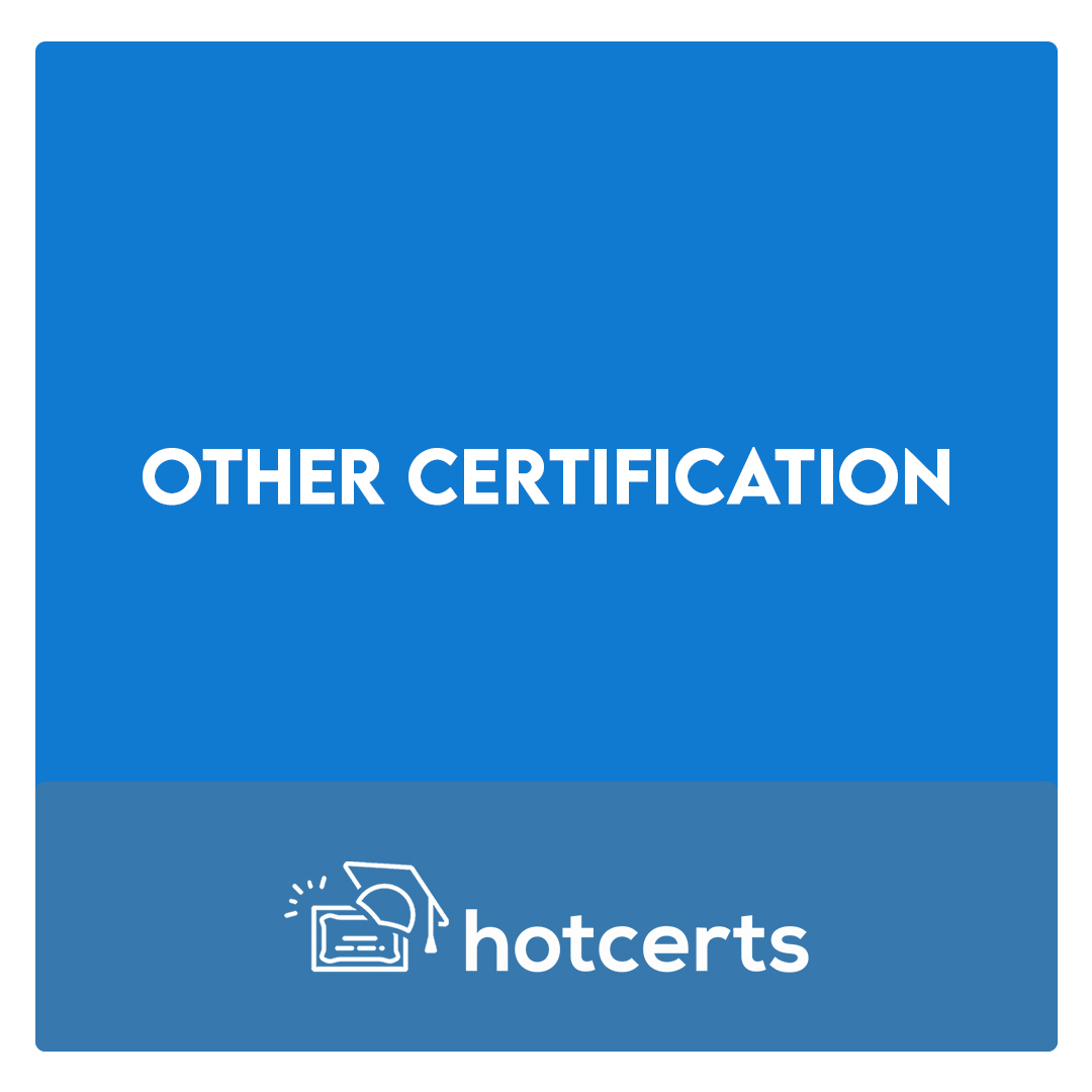 Other Certification